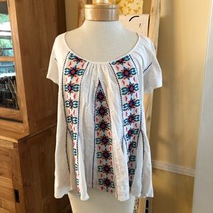 Anthropologie Peasant Top